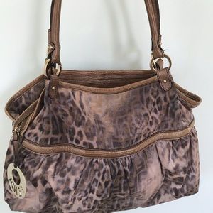 Fendi Shoulder Animal Print Bag